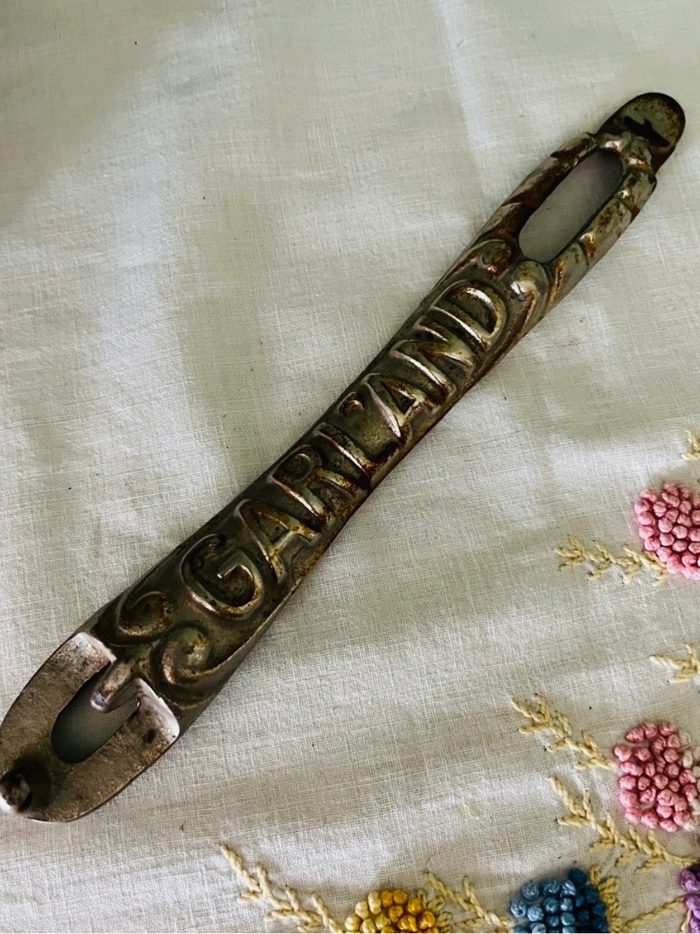 Vintage Garland Ornate Stove Eye Lifter Handle by King Stove & Range